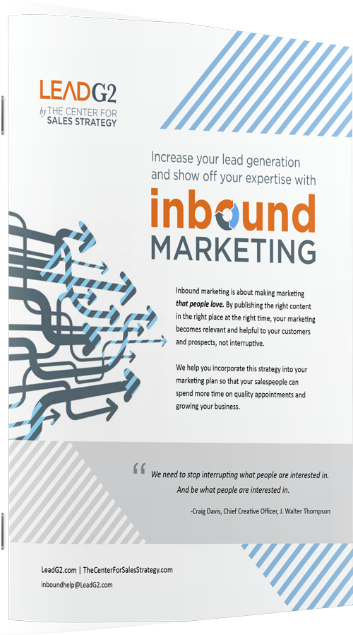 Inbound Marketing Brochure