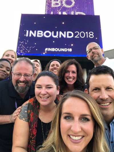 LeadG2 Team at Inbound 2018
