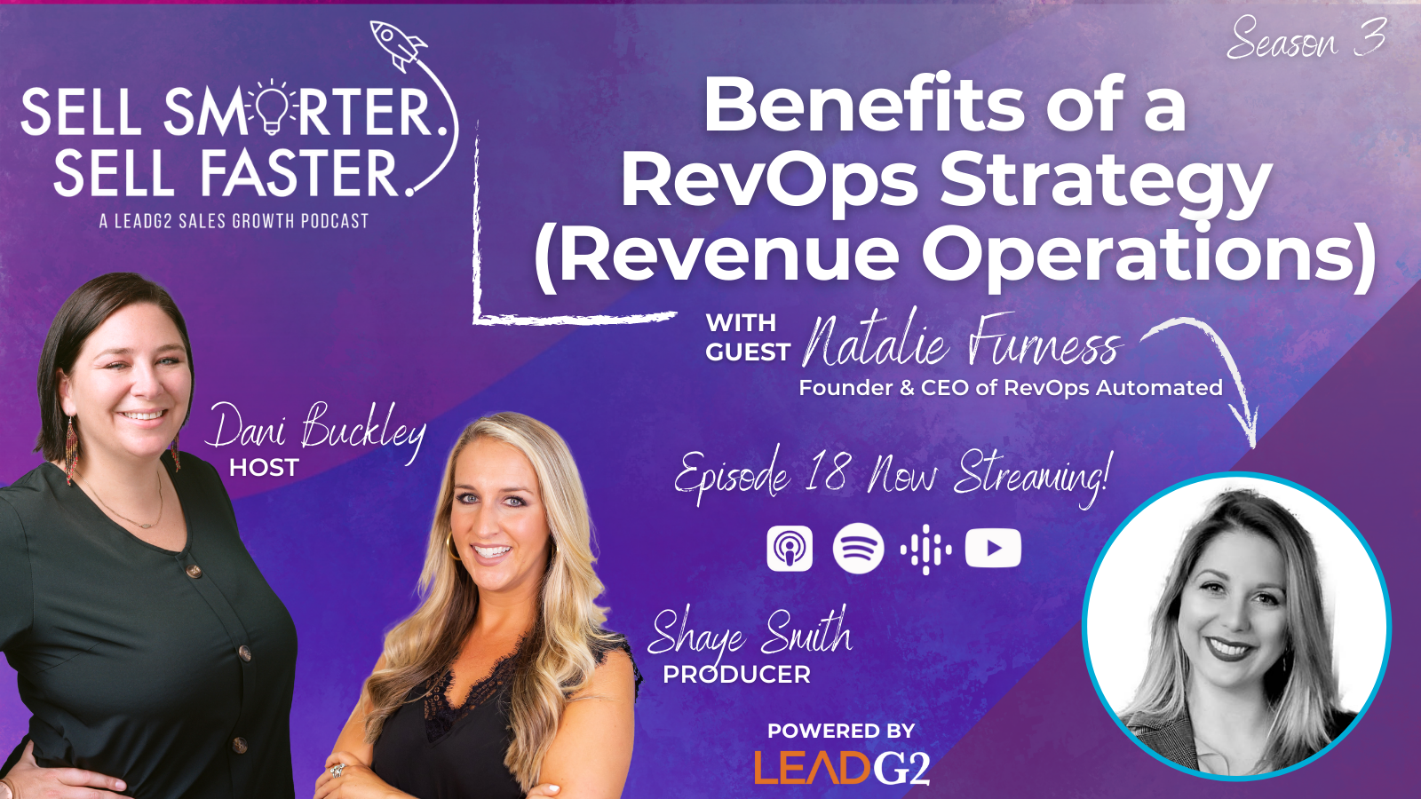 Benefits of a RevOps Strategy (Revenue Operations) with Natalie Furness