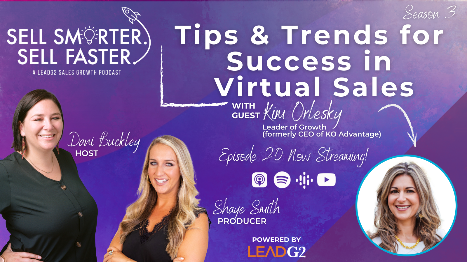 Tips and Trends for Success in Virtual Sales with Kim Orlesky