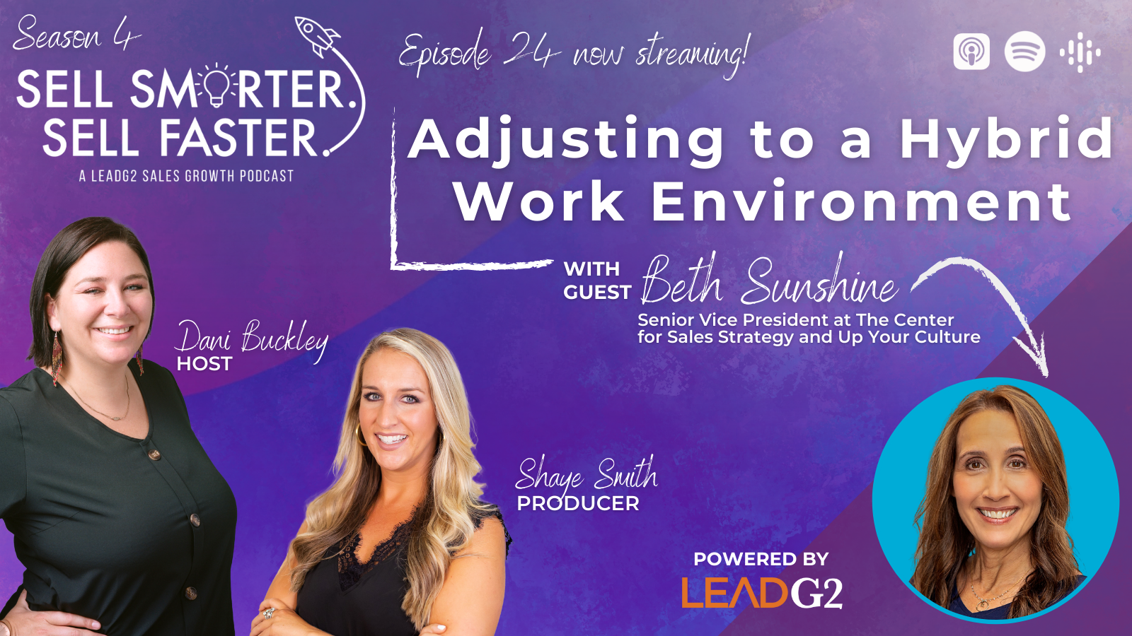 Adjust to a Hybrid Work Environment with Beth Sunshine