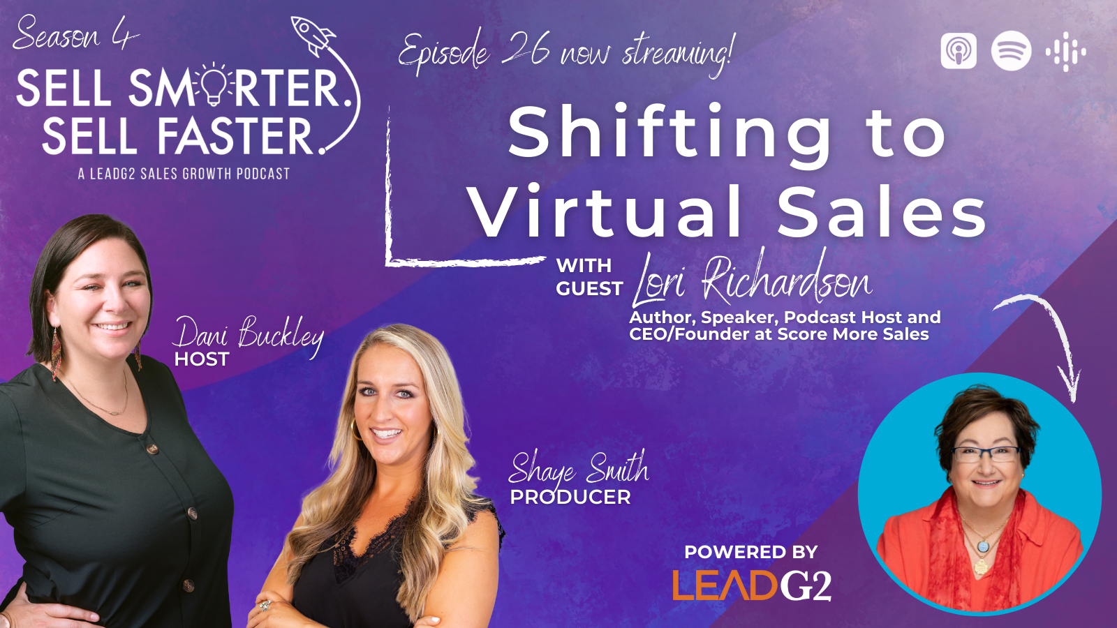 Shifting to Virtual Sales with Lori Richardson