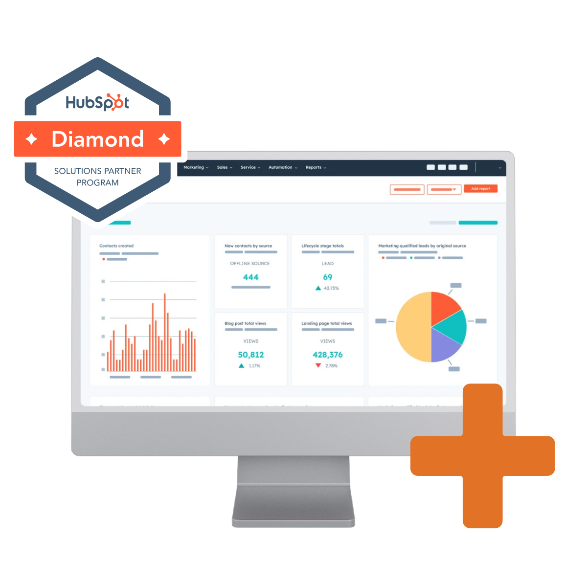 hubspot diamond solutions partner desktop image