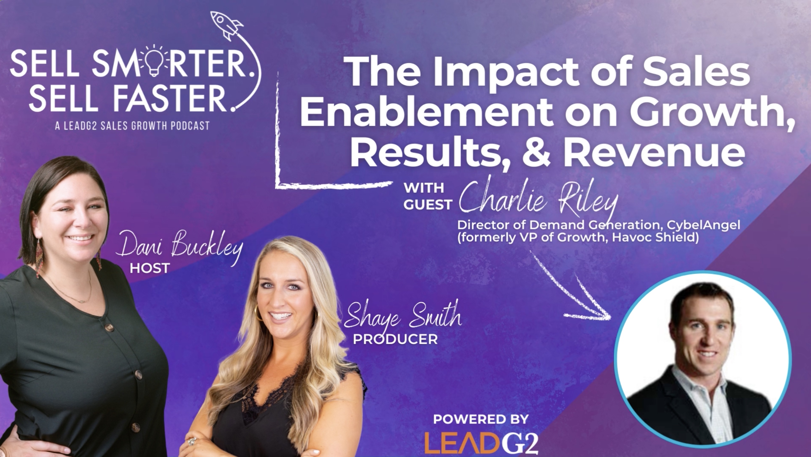 SSSF Ep. 17 Cover Graphic - Sales Enablement with Charlie Riley