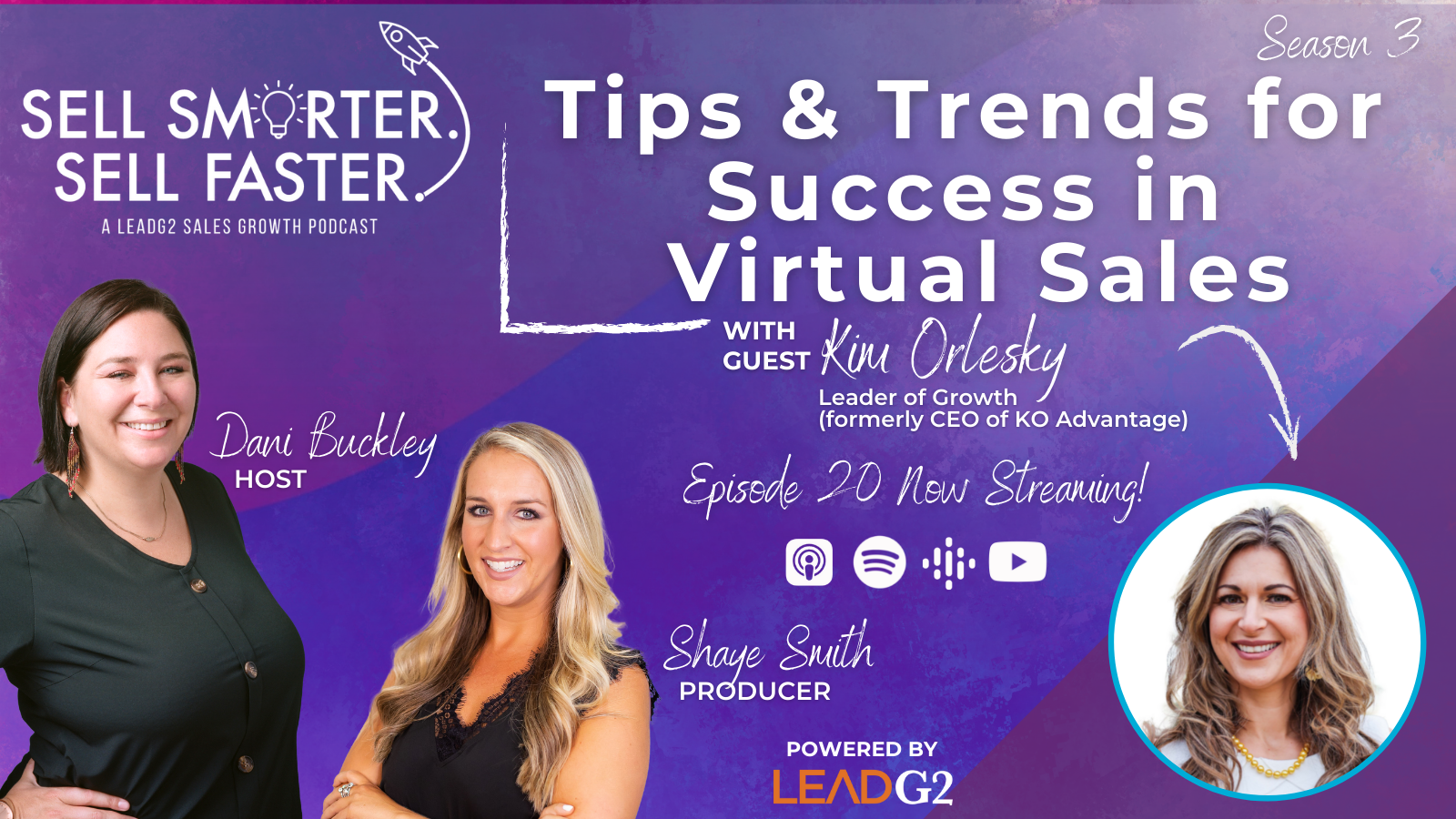 Tips and Trends for Success in Virtual Sales with Kim Orlesky 