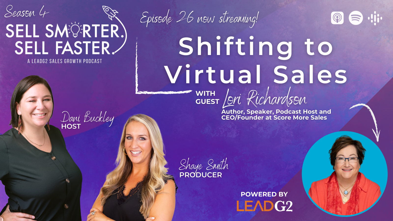 Shifting to Virtual Sales with Lori Richardson 