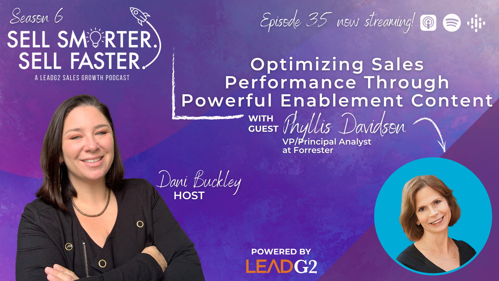 Optimizing Sales Performance through Powerful Enablement Content with Phyllis Davidson 
